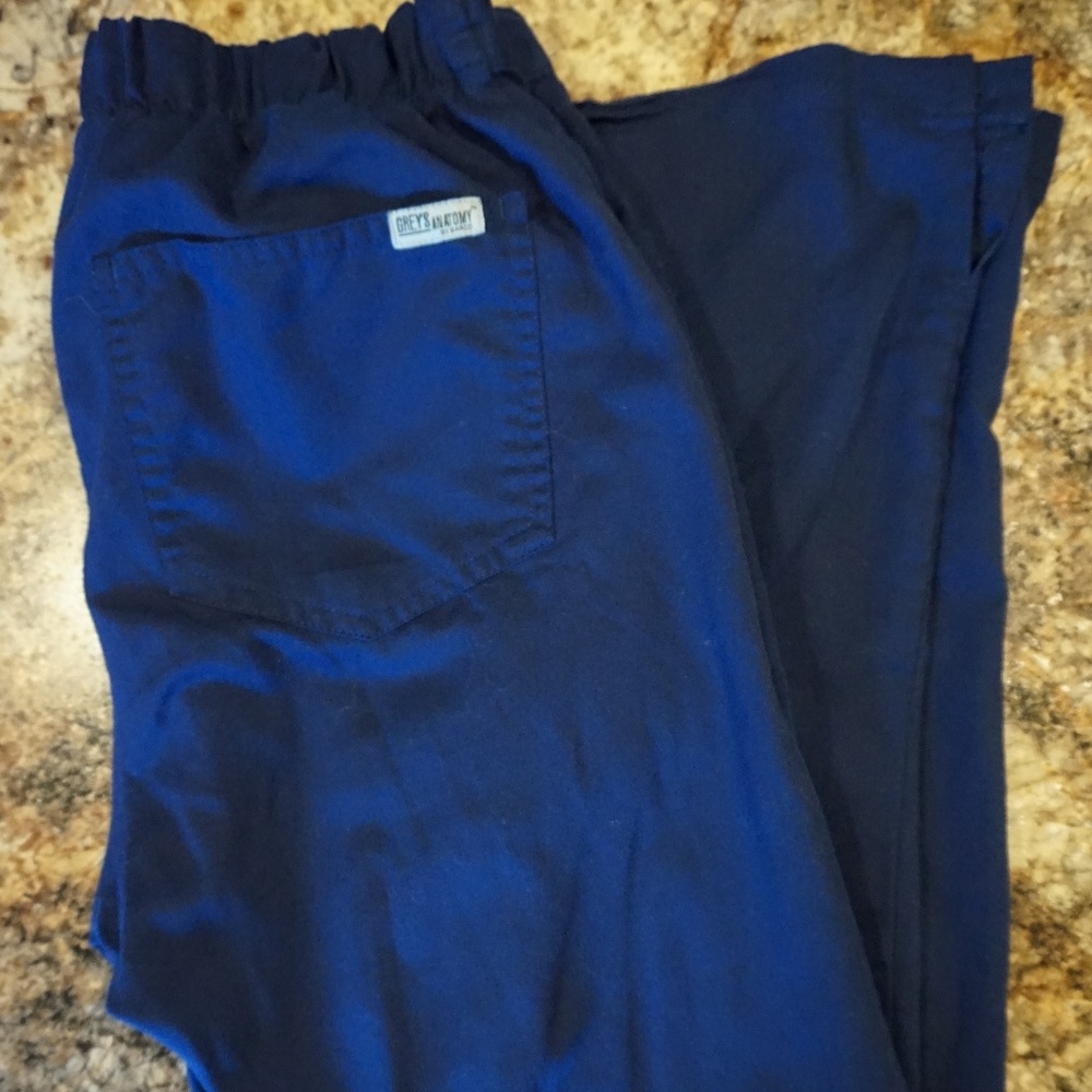 Navy Blue Scrub Pants